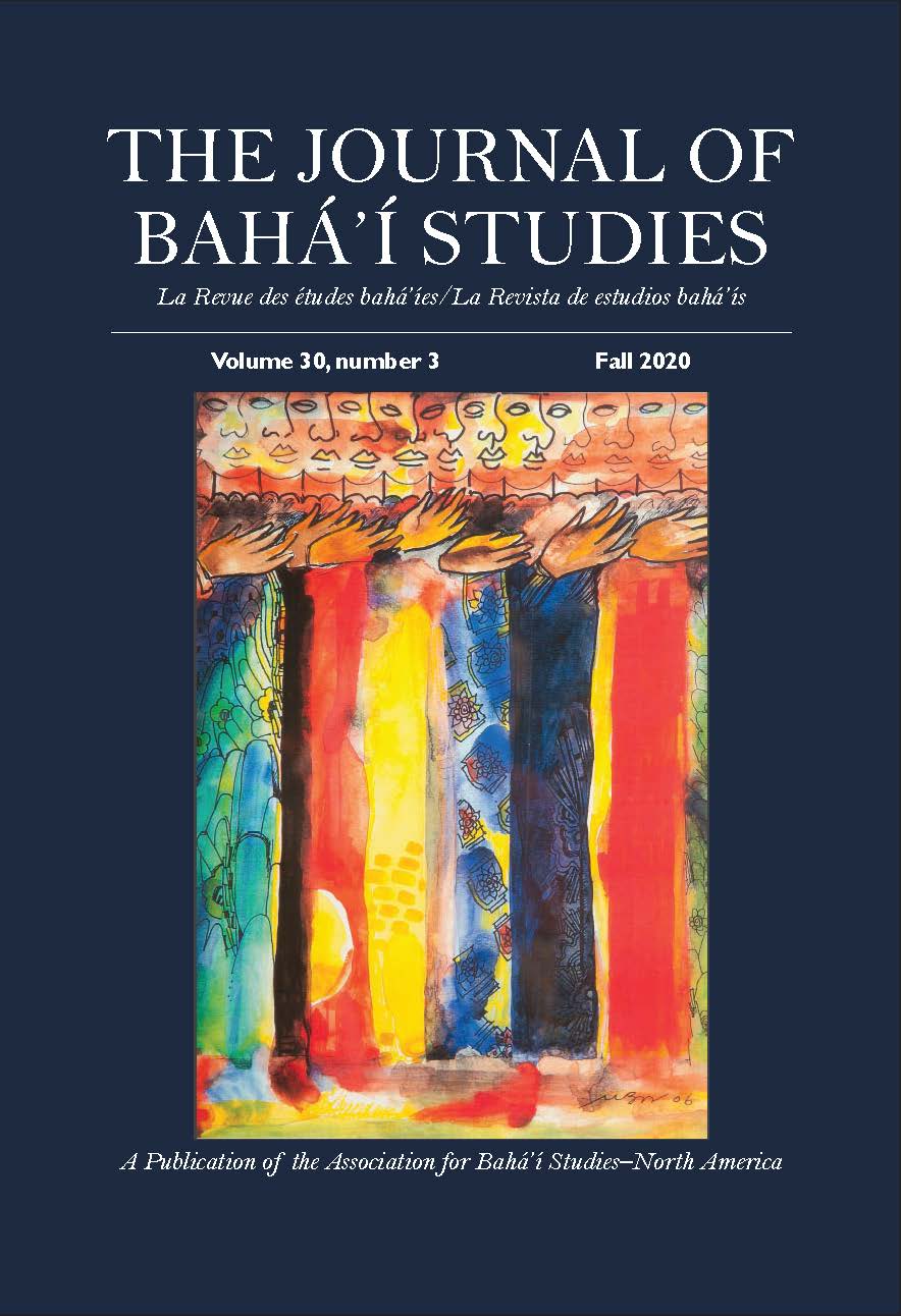 This issue cover features beautiful artwork by Bunch Washington with people of many colours lined up in abstract, wearing wonderful robes and patterns. The patterns blend together, as a visual representation of unity in diversity.